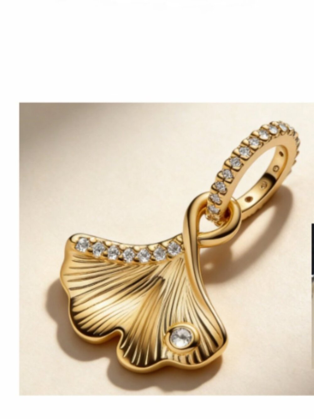 NEW Gold Fishtail Charm for Pandora Bracelet or Chain